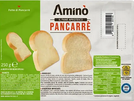 Amino PKU - Chléb toustový Il Pancare 250g  