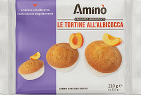 Amino PKU - Muffiny Tortine Meruňka 210g