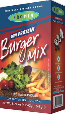 PKU Burger Mix Originál 4x62g 