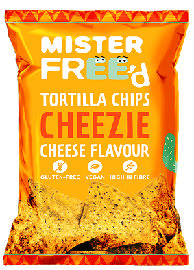 DF - Tortilla chips Cheese flavour - bez lepku